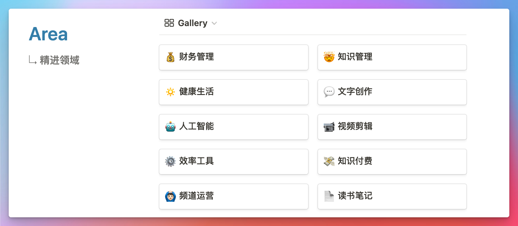 2.3 篇｜Notion 画廊视图解析，搭建个性化线上电影库 & 资料库插图6