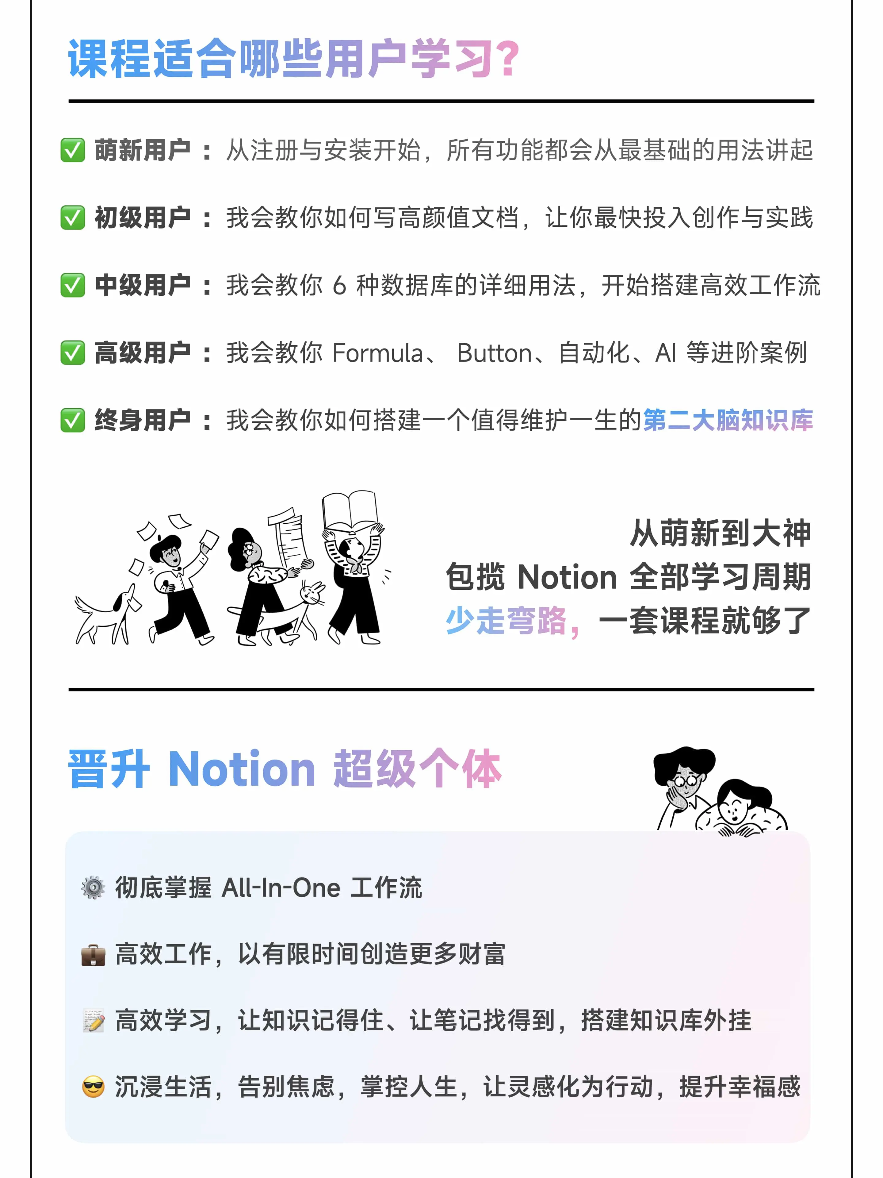 我的 Notion 中文系统课程｜2024 最新介绍插图2